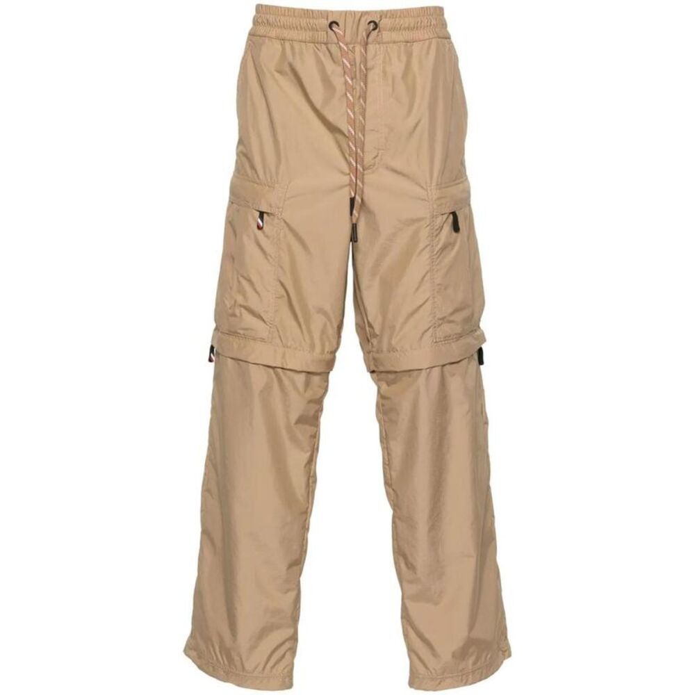 MONCLER GRENOBLE Convertible Cargo Pants Men Beige